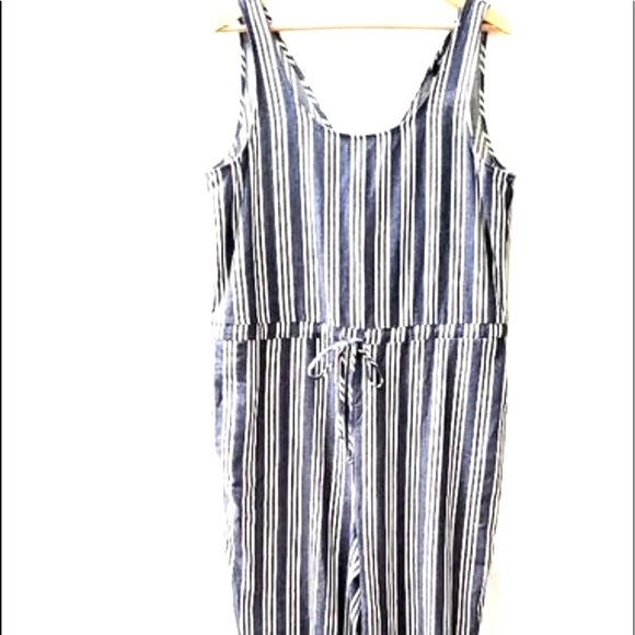 Anthropologie Drew Striped Jumpsuit Size L NWT - Picture 11 of 11